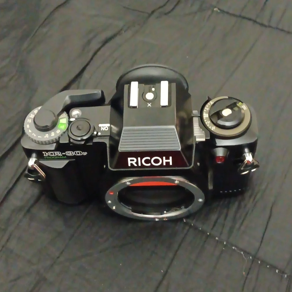 Vintage Ricoh KR-30SP Camera W Two Filters